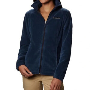 Columbia Benton Springs Fleece Jacket Women’s M WL6439 Full Zip Zipper pockets